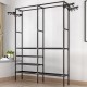 Standing Landing Wardrobe Protable Hanger Holder Durable Clothes Organizer Household Clothes Rack Shelf Rack Standing Landing Wardrobe Protable Hanger Holder Durable Clothes Organizer Household Clothes Rack Shelf Rack