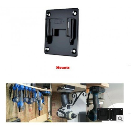 Storage Mount Hanger Holder For Makita 18V LXT Bosch 18V Tools