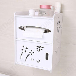 Toilet Paper Rack Hand Paper Box toilet Tissue Box Punch-Free Hollow Carved Tissue Box Holder Toilet Paper Rack Hand Paper Box toilet Tissue Box Punch-Free Hollow Carved Tissue Box Holder