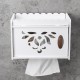 Toilet Paper Rack Hand Paper Box toilet Tissue Box Punch-Free Hollow Carved Tissue Box Holder