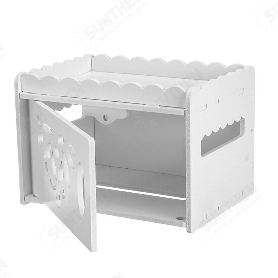 Toilet Paper Rack Hand Paper Box toilet Tissue Box Punch-Free Hollow Carved Tissue Box Holder