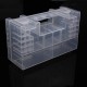 Translucent Hard Plastic Case Holder Storage Box for AA AAA C battery