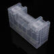 Translucent Hard Plastic Case Holder Storage Box for AA AAA C battery