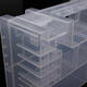 Translucent Hard Plastic Case Holder Storage Box for AA AAA C battery