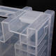 Translucent Hard Plastic Case Holder Storage Box for AA AAA C battery