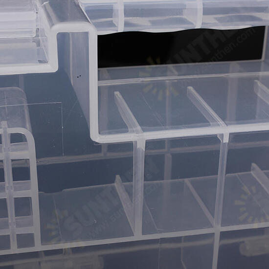 Translucent Hard Plastic Case Holder Storage Box for AA AAA C battery