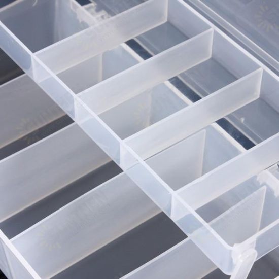 Two layer Tool Spoon Plastic Tackle Box Tool Organizers