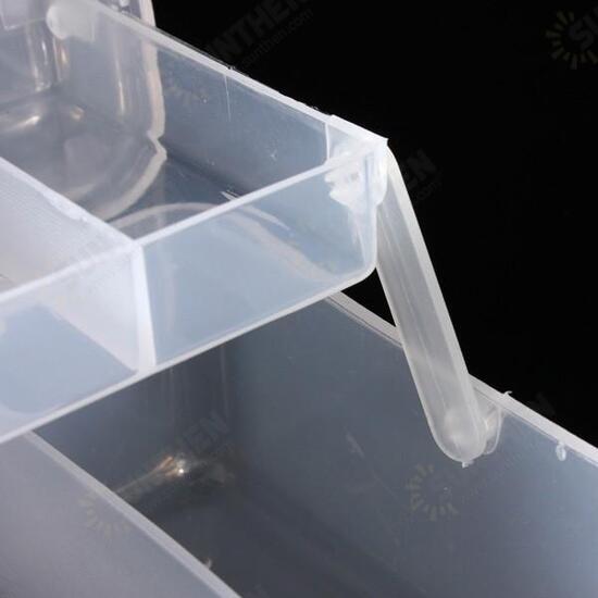 Two layer Tool Spoon Plastic Tackle Box Tool Organizers