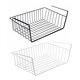 Under Shelf Storage Hanging Rack Kitchen Holder Basket Table Cabinet Organizer