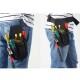 WH008 Electrician Tool Waist Bag Maintenance Pouch Bag With Adjustable Belt