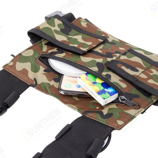 Walkie-talkie Tactical Chest Bag Military Field Outdoor Tactical Walkie Talkie Holster Storage Bag