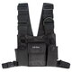 Walkie-talkie Tactical Chest Bag Military Field Outdoor Tactical Walkie Talkie Holster Storage Bag