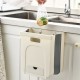 Wall Mounted Folding Waste Bin Kitchen Cabinet Door Hanging Trash Can Bin