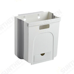 Wall Mounted Folding Waste Bin Kitchen Cabinet Door Hanging Trash Can Bin Wall Mounted Folding Waste Bin Kitchen Cabinet Door Hanging Trash Can Bin