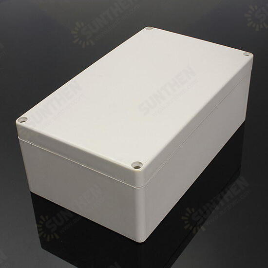 Waterproof ABS Plastic Electronic Box White Case 6 Size Junction Case