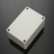 Waterproof ABS Plastic Electronic Box White Case 6 Size Junction Case