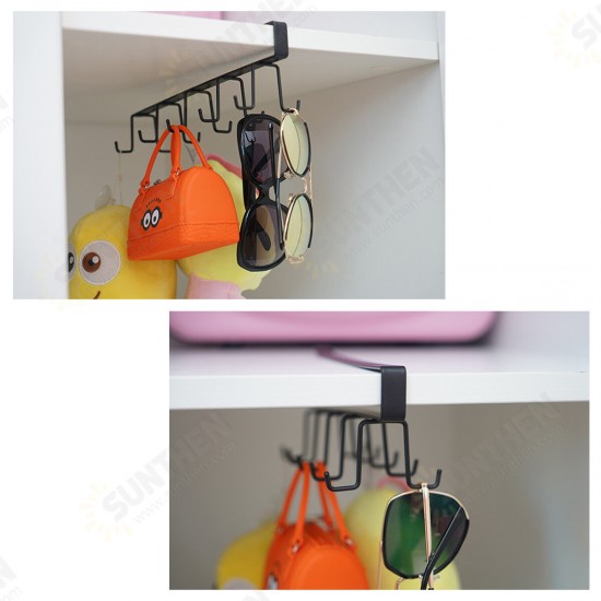 Wrought Iron No Trace Nail-Free Multifunction Storage Hang Rack