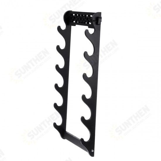 1-6 Tiers Katana Wakizashi Holder Wall Mount Bracket Rack Display Hanger Tool Holder