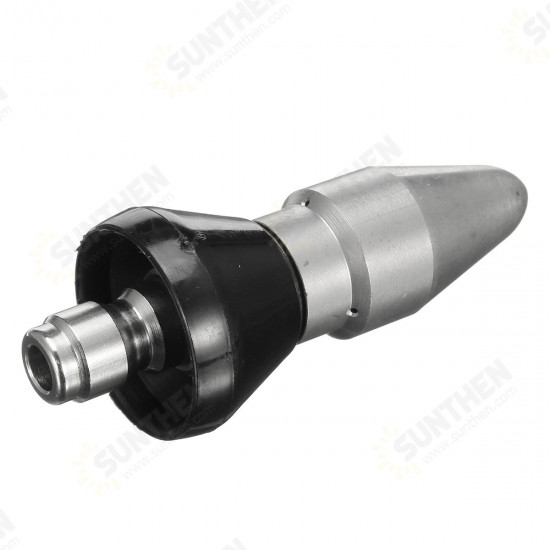 1 Front 6 Rear Cleaning Nozzle 1/4inch Pressure Washer Drain Stainless Steel Sewer