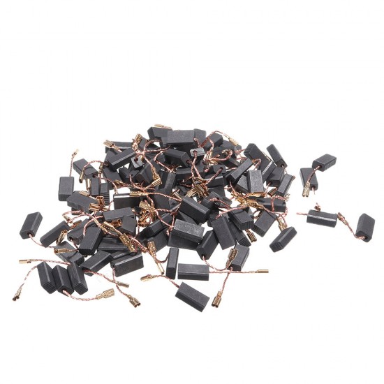 100Pcs 5x8x15mm Power Tool Carbon Brush Replacement For Bosch 6-100 Angle Grinder
