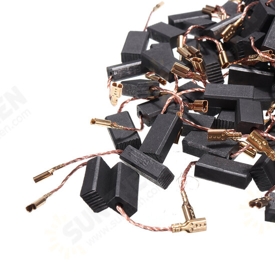 100Pcs 5x8x15mm Power Tool Carbon Brush Replacement For Bosch 6-100 Angle Grinder