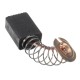 100Pcs 7x8x12mm Bilateral Self-stop Power Tool Carbon Brush 21# Replacement For Hitachi 100 Angle Grinder