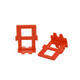 100Pcs Tile Flat Leveling System Wall Floor Spacers Caps Base Tools Kit 100Pcs Tile Flat Leveling System Wall Floor Spacers Caps Base Tools Kit