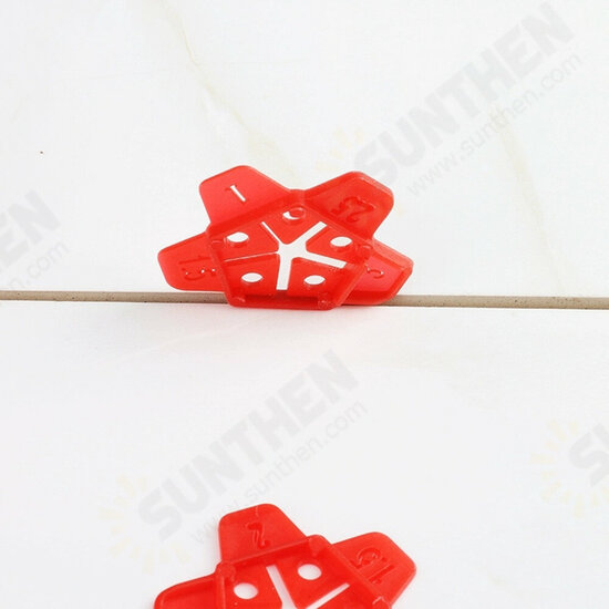 100pcs Removable Wall Tiles Gap Locator Tile Leveling System Reuse Cross Floor Construction Tools 1mm-3mm