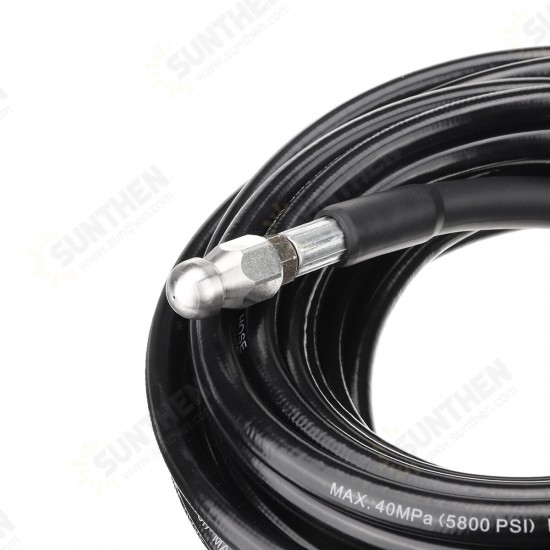 10/15/20m High Pressure Power Washer Hose Jet Wash Lance To Spray Machine