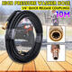 10M High Pressure Washer Hose 1/4 Inch Quick Release Couplings Tube