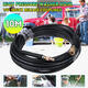 10M High Pressure Washer Hose 1/4 Inch Quick Release Couplings Tube