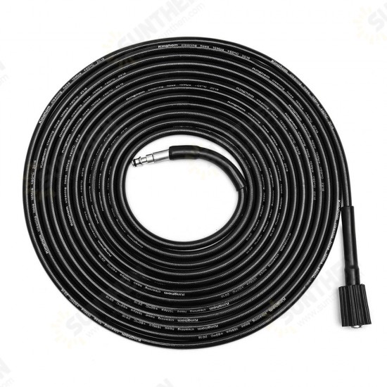 10M Water Hose Steel Wire Tube Cleaning Pipe 16Mpa For Pressure Washer