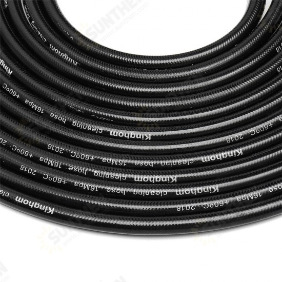 10M Water Hose Steel Wire Tube Cleaning Pipe 16Mpa For Pressure Washer