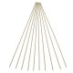 10Pcs 1.6mm x 250mm HS221 Brass Welding Rods Brass Brazing Rods