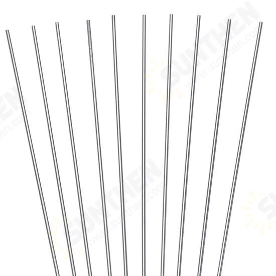 10Pcs WL15 1.0x150mm TIG Welding Tungsten Electrodes Golden Tip Rods Set