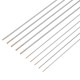 10Pcs WL15 150mm Length TIG Welding Tungsten Electrodes 1.0/1.6mm Golden Tip Rods Set