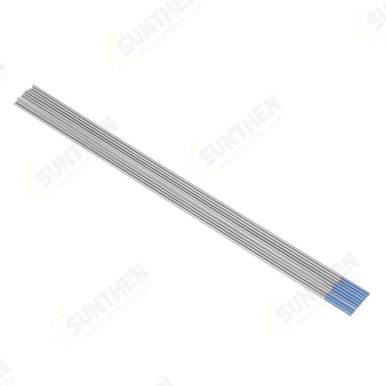 10Pcs WL20 1.0mm Tip 150mm Length TIG Welding Tungsten Electrodes Rods Set 10Pcs WL20 1.0mm Tip 150mm Length TIG Welding Tungsten Electrodes Rods Set