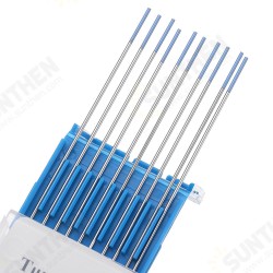 10Pcs WL20 1.0mm Tip 150mm Length TIG Welding Tungsten Electrodes Rods Set 10Pcs WL20 1.0mm Tip 150mm Length TIG Welding Tungsten Electrodes Rods Set