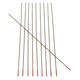 10Pcs WT20 1.0x175mm TIG Welding Tungsten Electrodes Red Tip Rods Set 10Pcs WT20 1.0x175mm TIG Welding Tungsten Electrodes Red Tip Rods Set