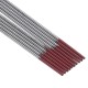 10Pcs WT20 1.0x175mm TIG Welding Tungsten Electrodes Red Tip Rods Set