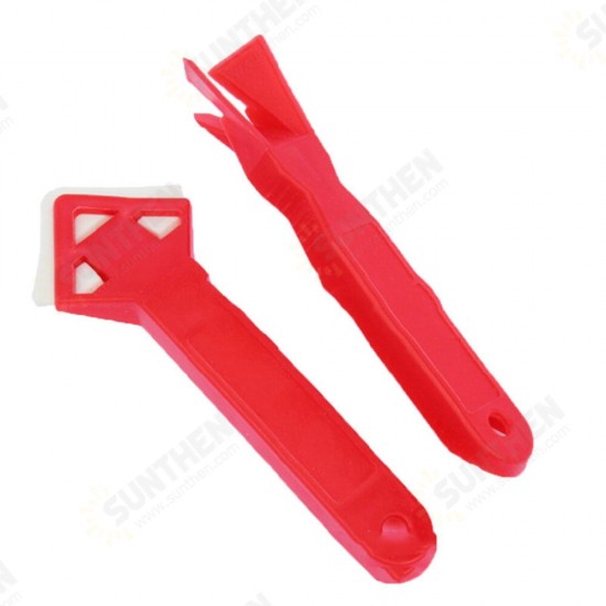 11Pcs Caulk Nozzle Scraper Set Reusable Sealant Angle Scraper Silicone Grout Caulk Tools 11Pcs Caulk Nozzle Scraper Set Reusable Sealant Angle Scraper Silicone Grout Caulk Tools