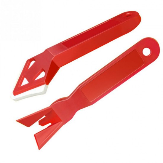 11Pcs Caulk Nozzle Scraper Set Reusable Sealant Angle Scraper Silicone Grout Caulk Tools