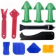 11Pcs Caulk Nozzle Scraper Set Reusable Sealant Angle Scraper Silicone Grout Caulk Tools