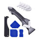 11Pcs Caulking Tool Kit 3 in 1 Caulking Tools Silicone Sealant Finishing Tool Grout Scraper Caulk Remover Caulk Nozzle 11Pcs Caulking Tool Kit 3 in 1 Caulking Tools Silicone Sealant Finishing Tool Grout Scraper Caulk Remover Caulk Nozzle