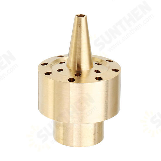 1/2 Inch DN15 3/4 Inch DN20 Brass Spray Nozzle Garden Sprinkler Water Irrigation Sprinkler