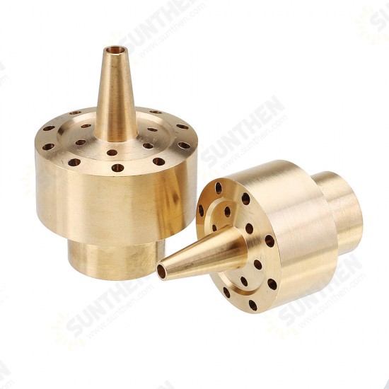 1/2 Inch DN15 3/4 Inch DN20 Brass Spray Nozzle Garden Sprinkler Water Irrigation Sprinkler