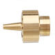 1/2 Inch DN15 3/4 Inch DN20 Brass Spray Nozzle Garden Sprinkler Water Irrigation Sprinkler