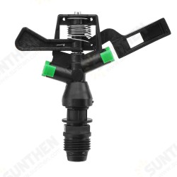 1/2 Inch Plastic 360 Degree Automatic Rotation Double Sprayer Rocker Arm Nozzle 1/2 Inch Plastic 360 Degree Automatic Rotation Double Sprayer Rocker Arm Nozzle