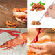 12 Pcs Seafood Tools Kit Lobster and Crab Cracker Tool Nut Cracker Forks Set Opener