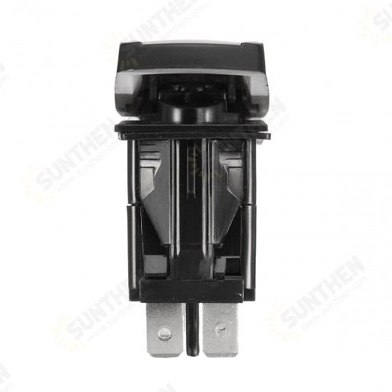 12/24V Blue Car Switch Boat Truck Light Led Rocker Switch Bar Toggle Reverse Rear Light Switch